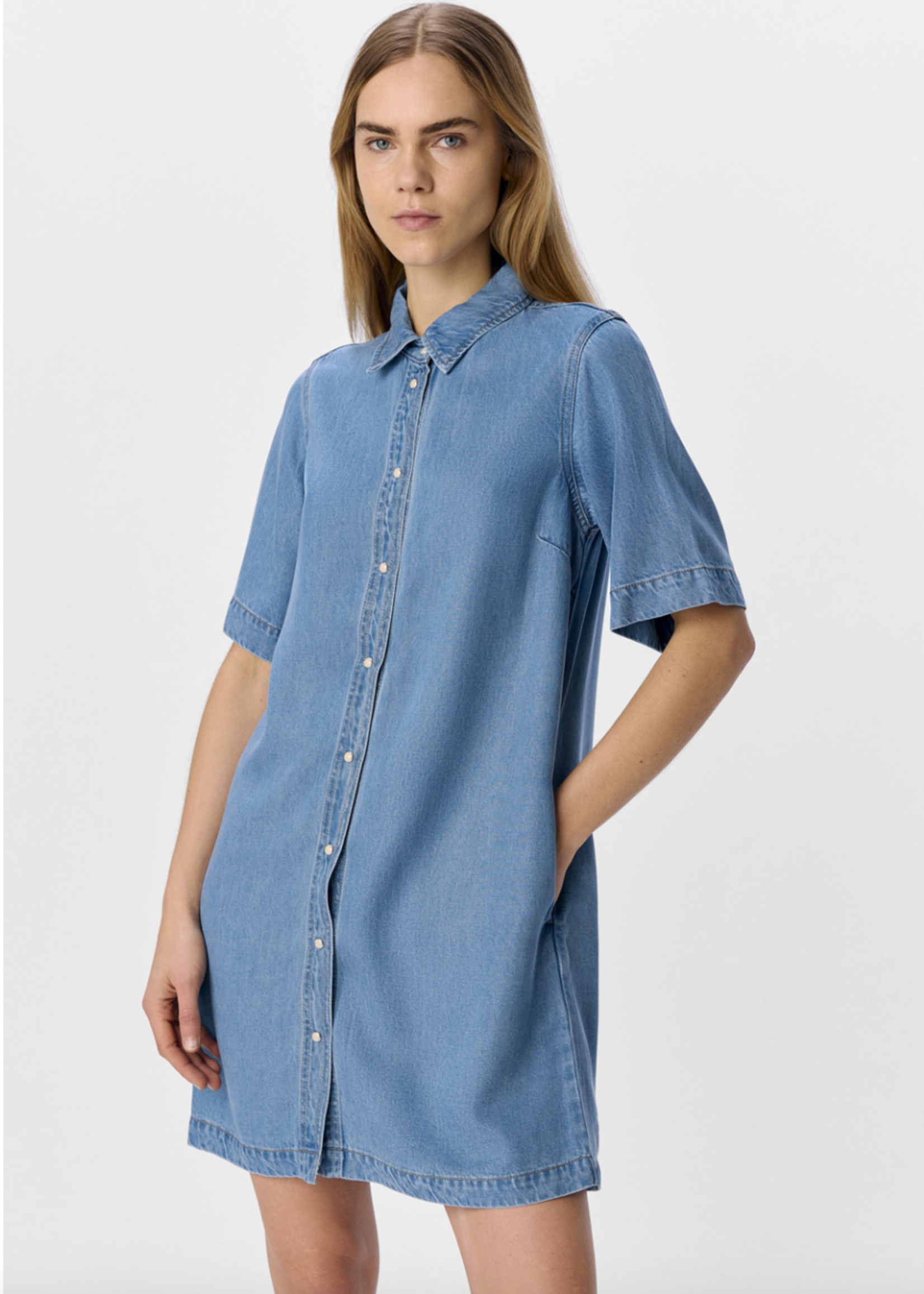OBJECT OBJECT - Jurk Frame denim