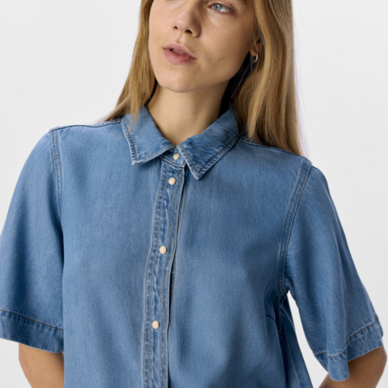 OBJECT OBJECT - Jurk Frame denim