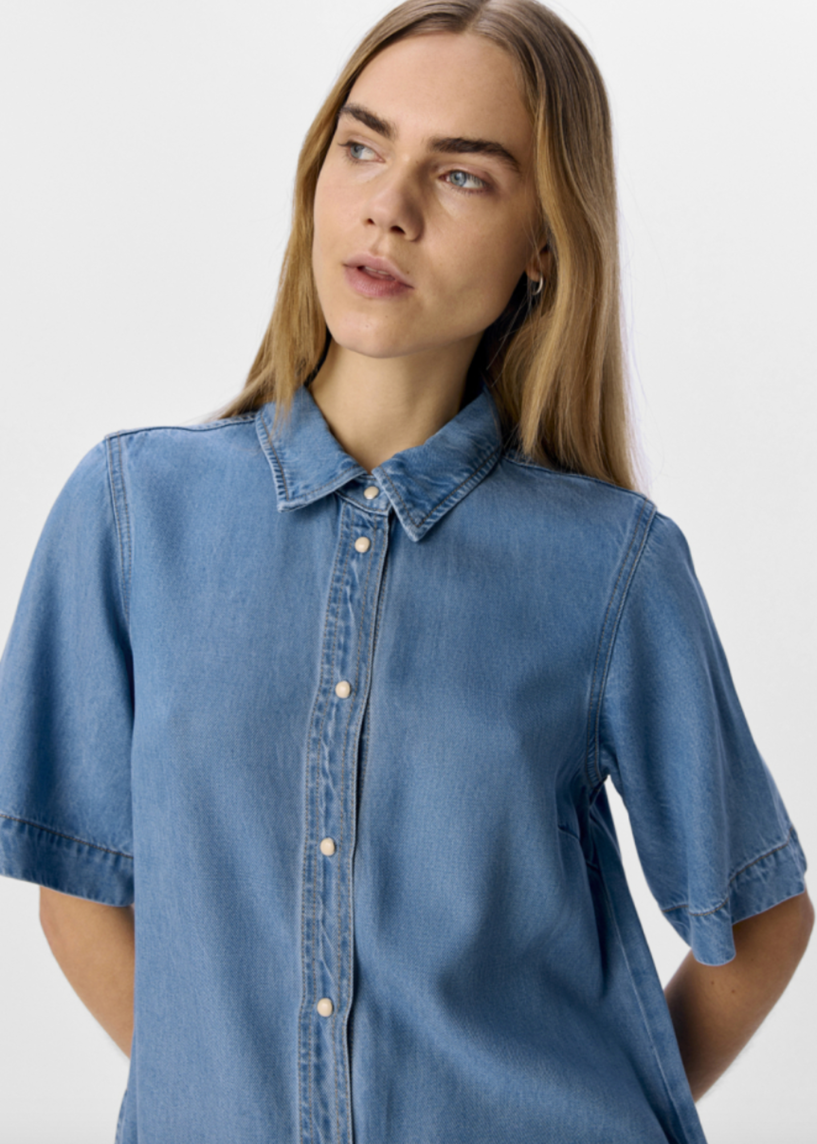 OBJECT OBJECT - Jurk Frame denim