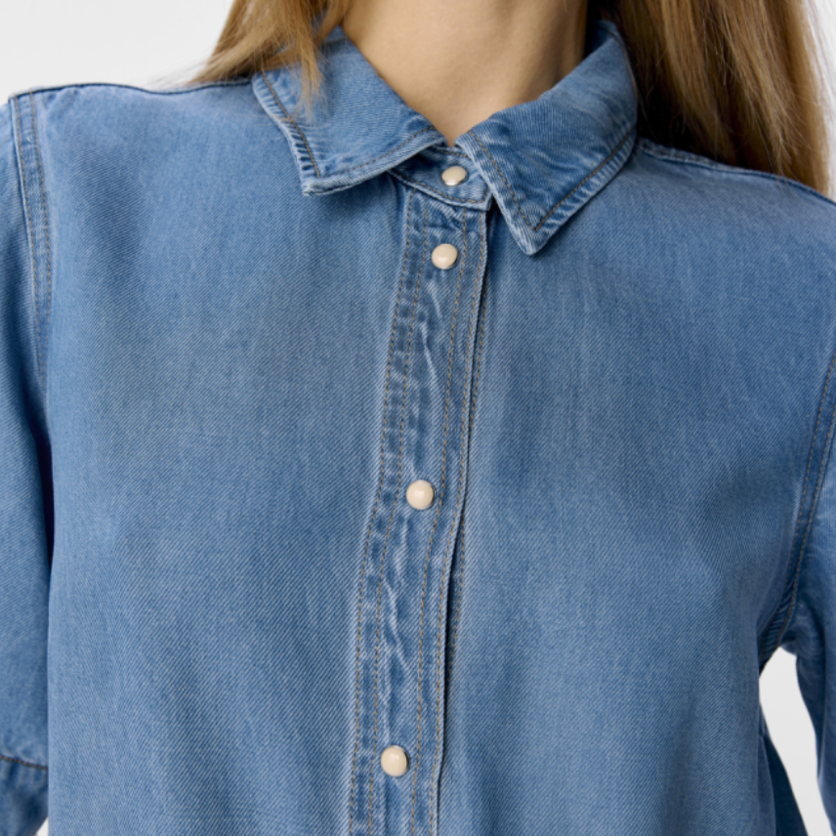 OBJECT OBJECT - Jurk Frame denim