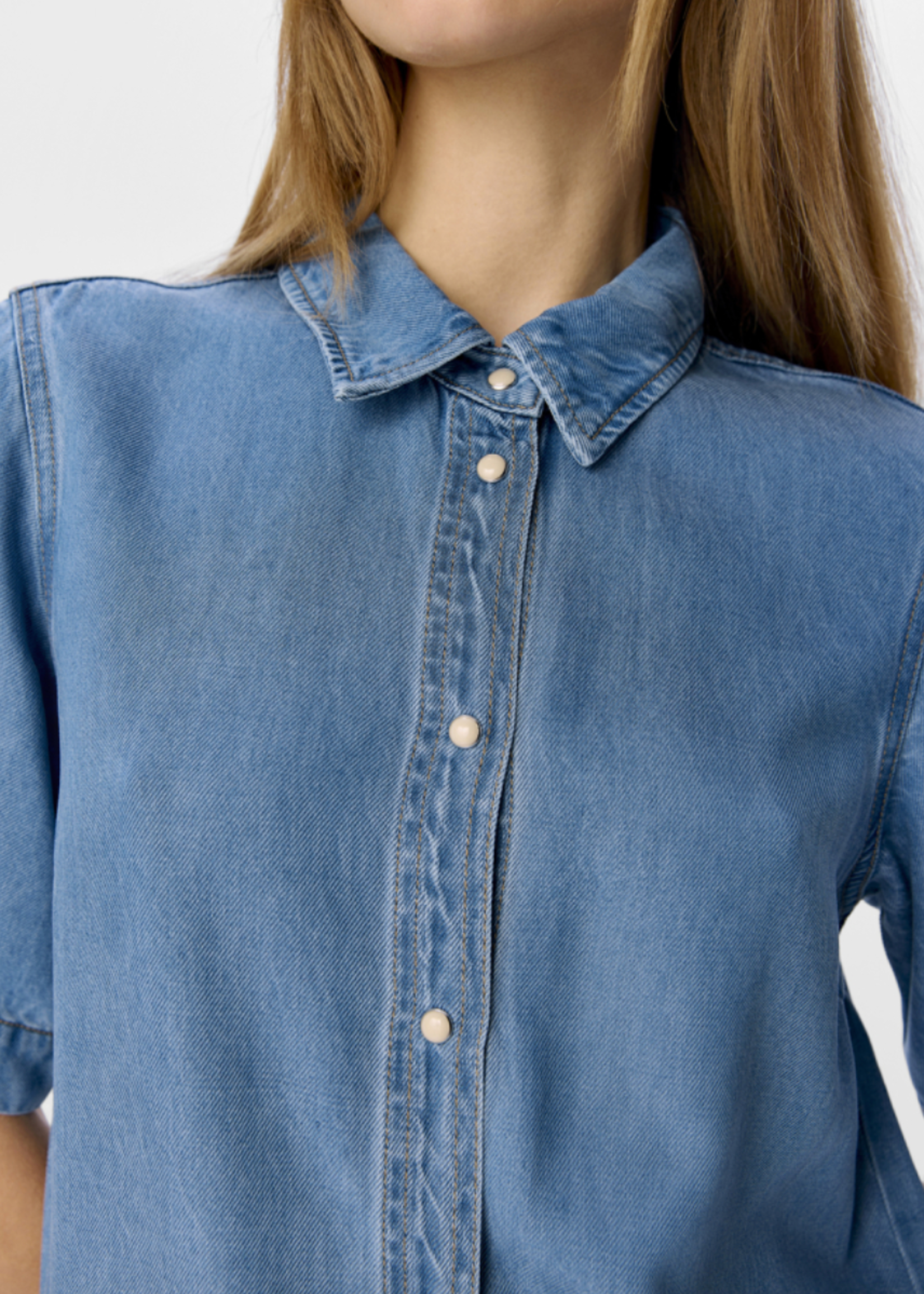OBJECT OBJECT - Jurk Frame denim