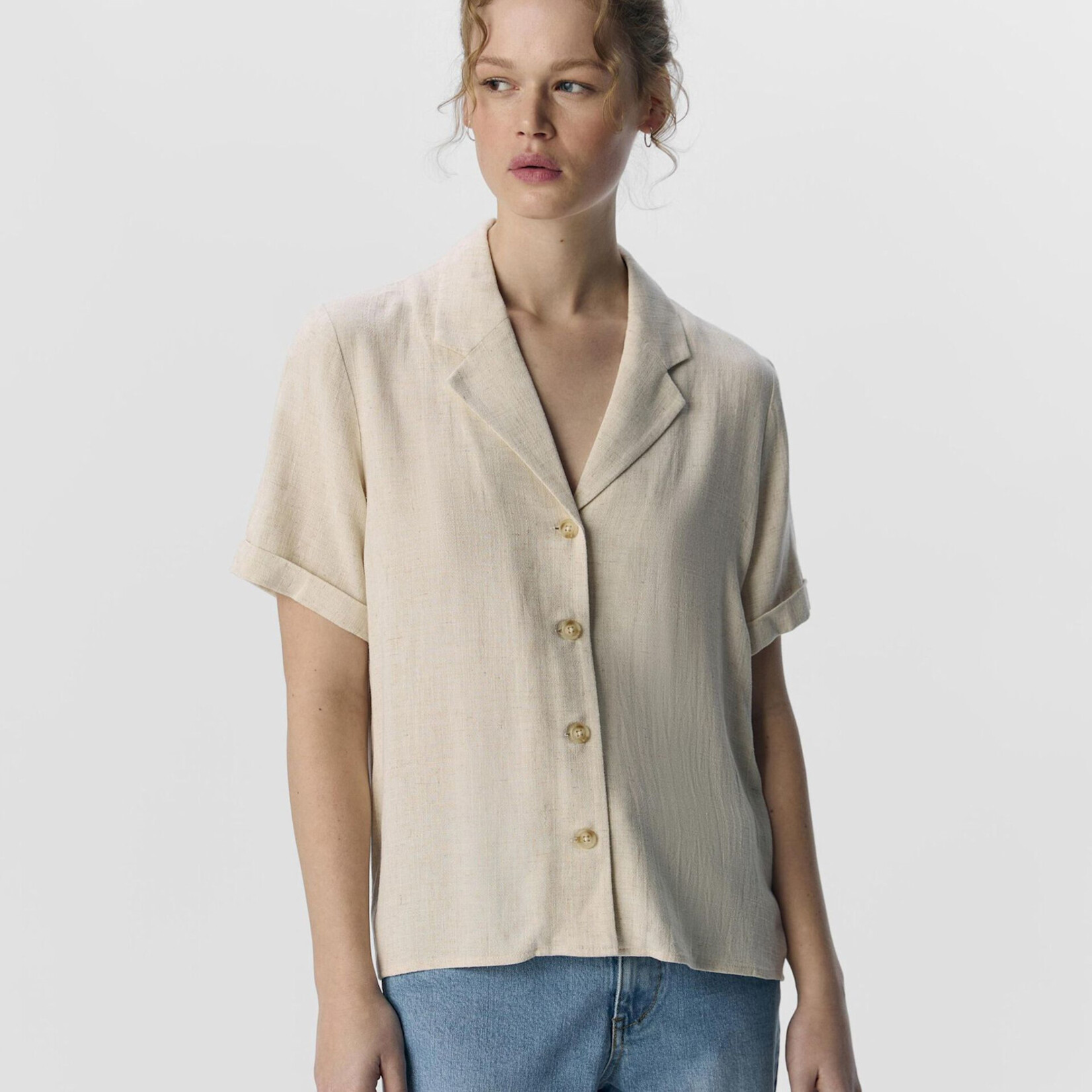 OBJECT OBJECT - Blouse Sanne sandshell