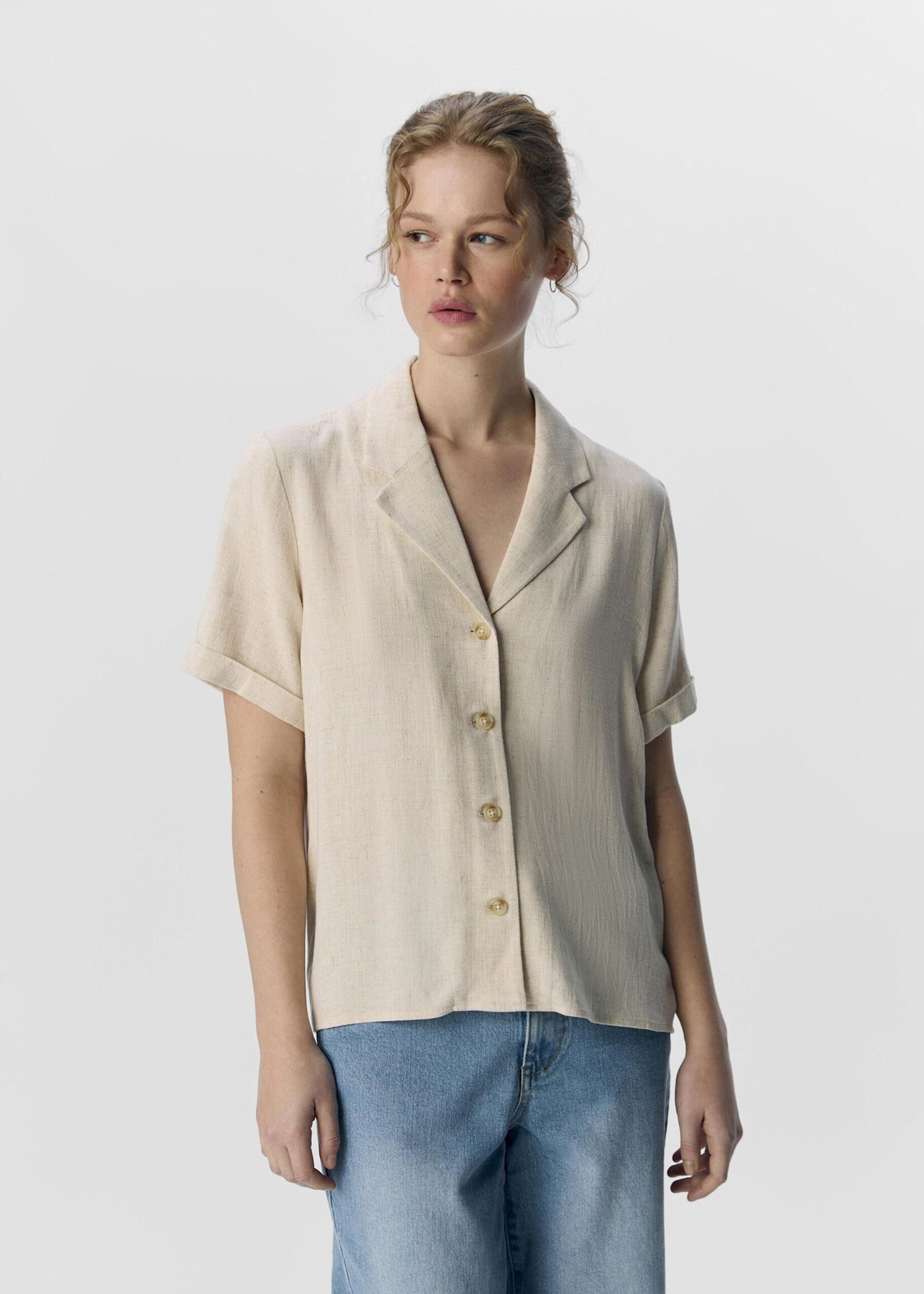 OBJECT OBJECT - Blouse Sanne sandshell