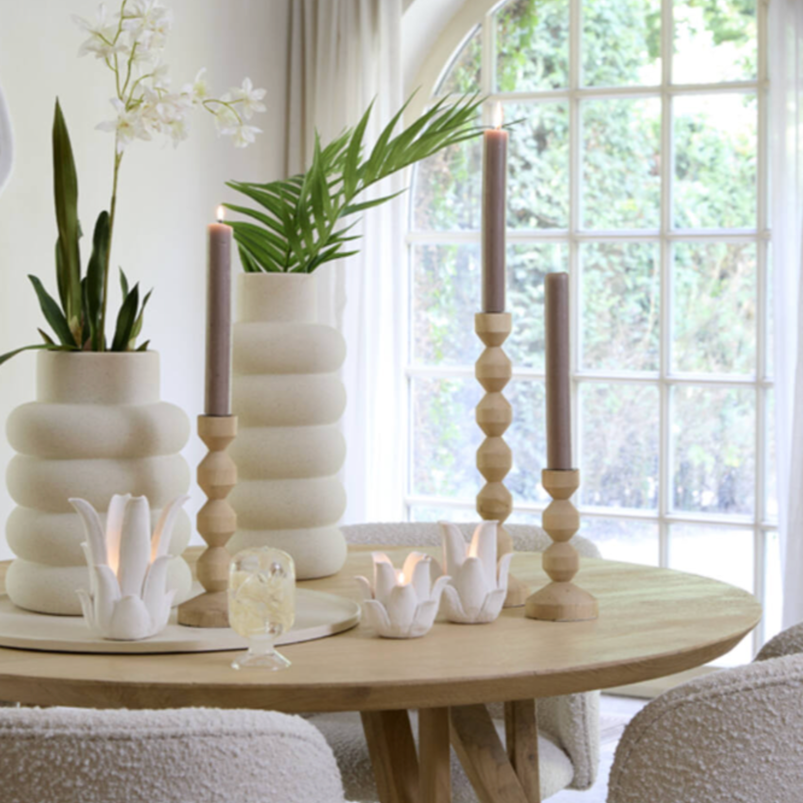 -- Kandelaar Dozza matt naturel