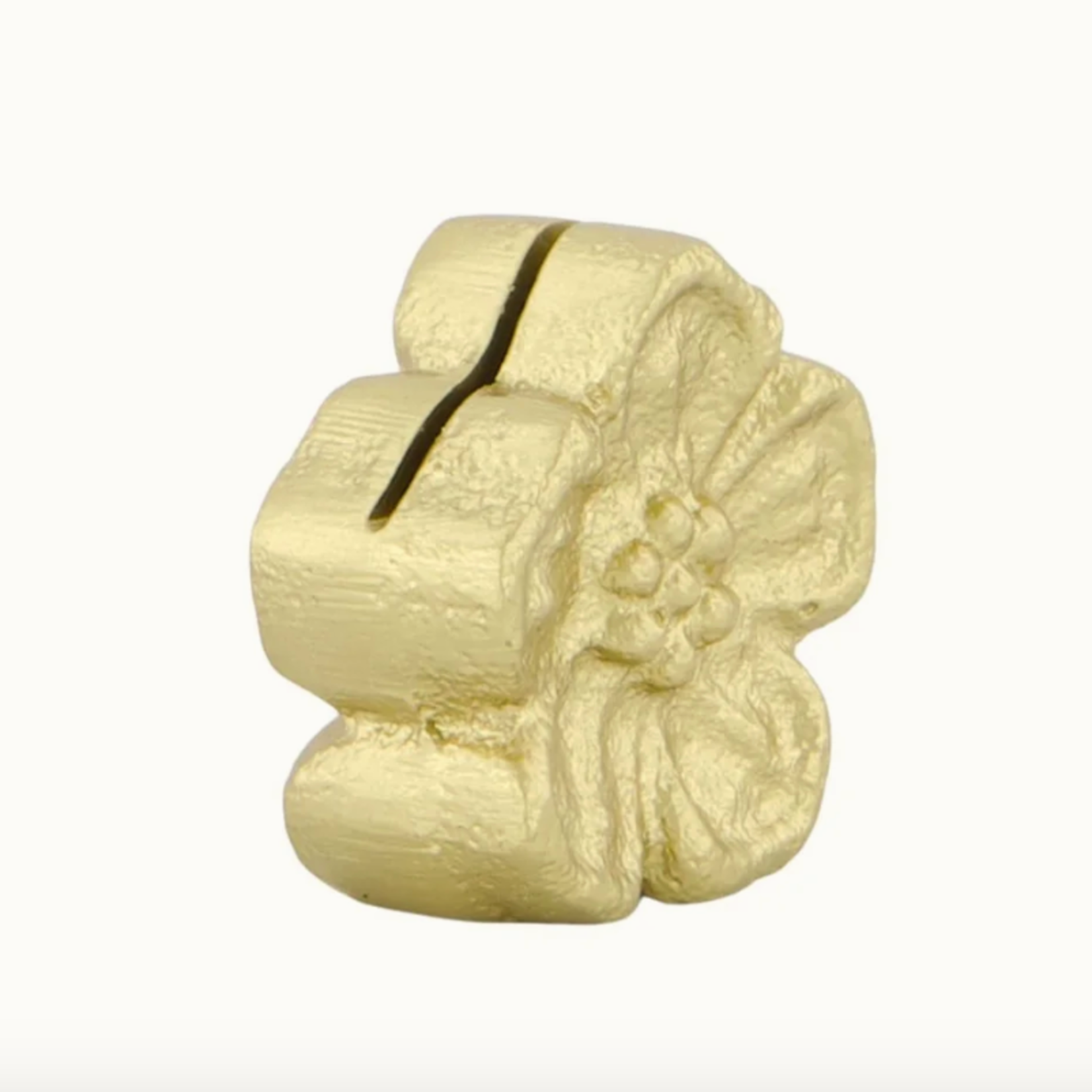 ZUSSS ZUSSS - Kaartenstandaard metaal bloem goud