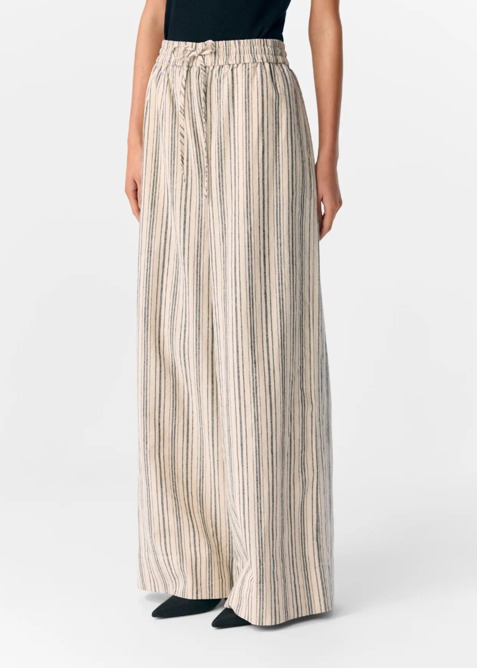 OBJECT OBJECT - Broek Viggo sandshell/black