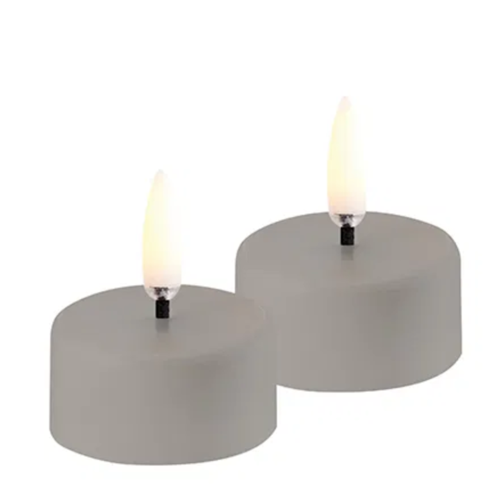 UYUNI UYUNI - LED oplaadbaar theelicht, Sandstone plain, 3,9x2,3 cm