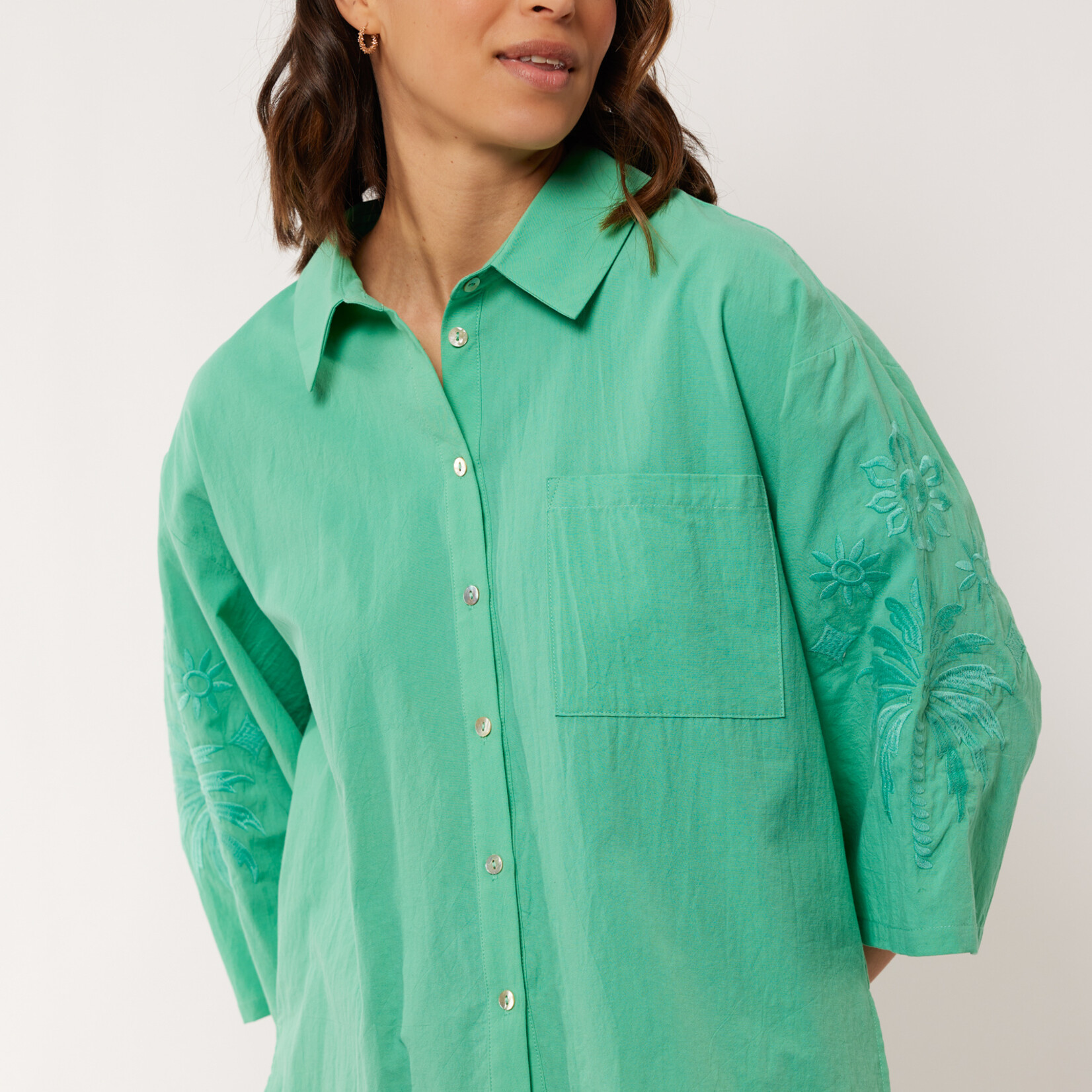 G-MAXX G-MAXX - Blouse Isaline Pool Blue