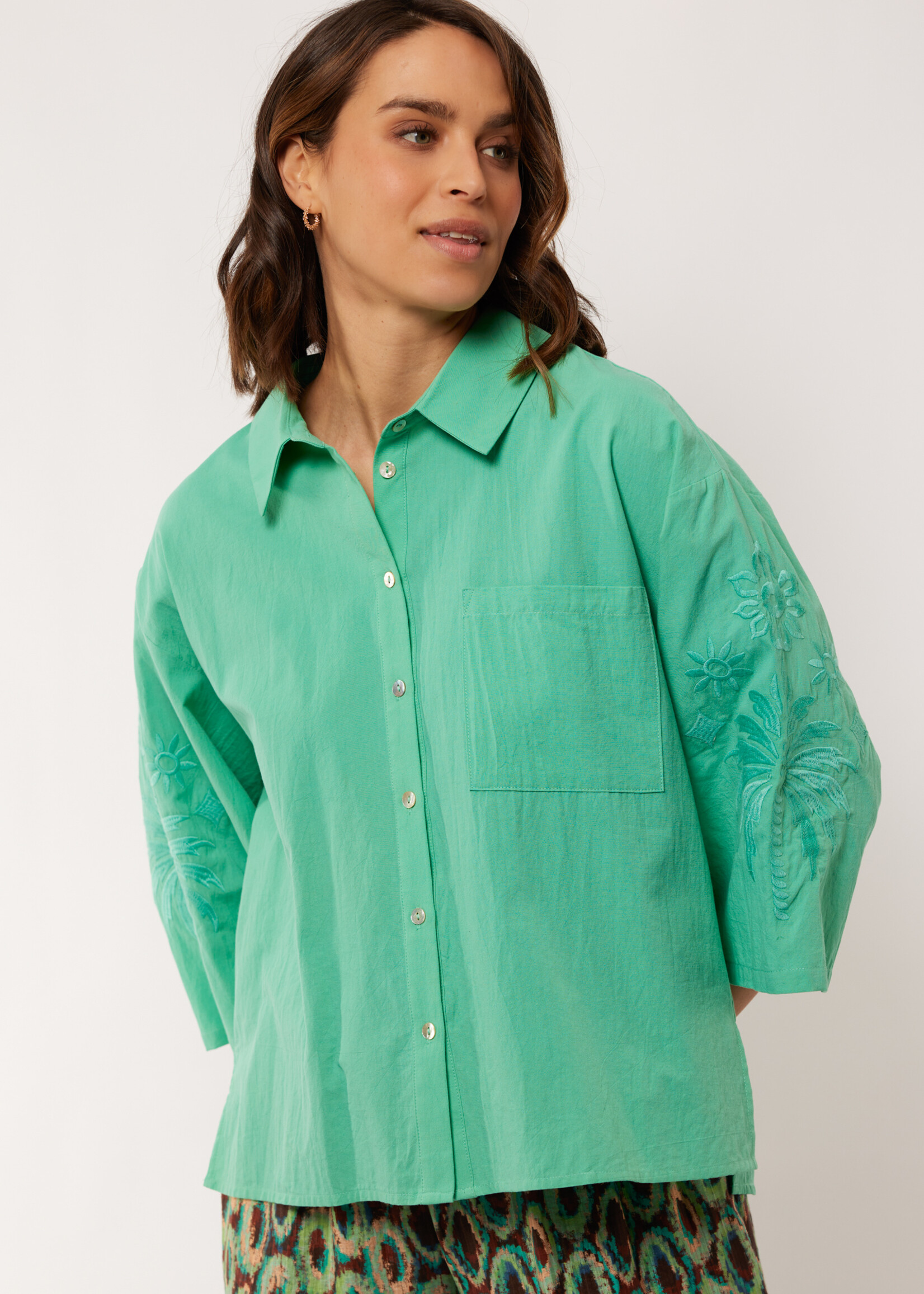G-MAXX G-MAXX - Blouse Isaline Pool Blue