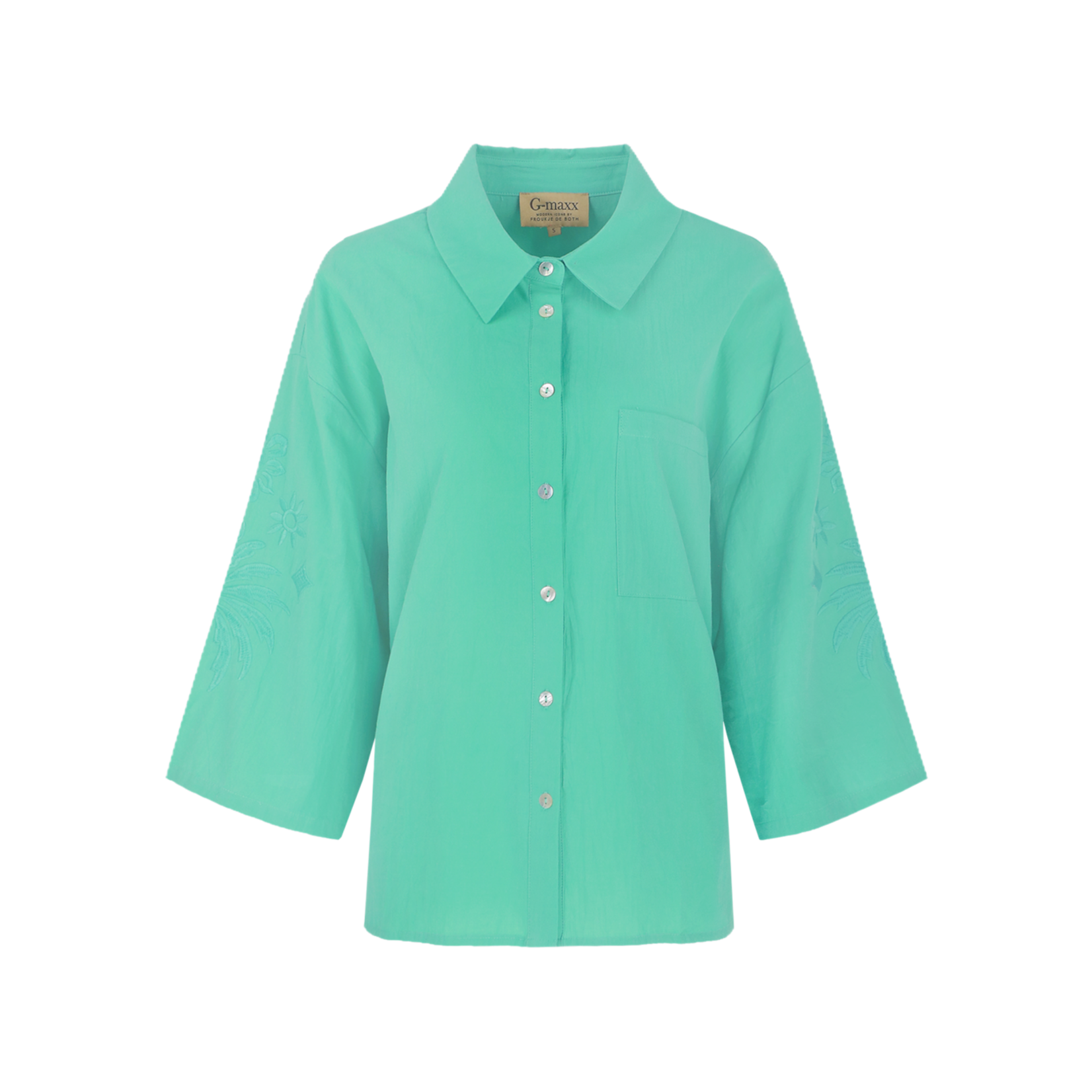 G-MAXX G-MAXX - Blouse Isaline Pool Blue