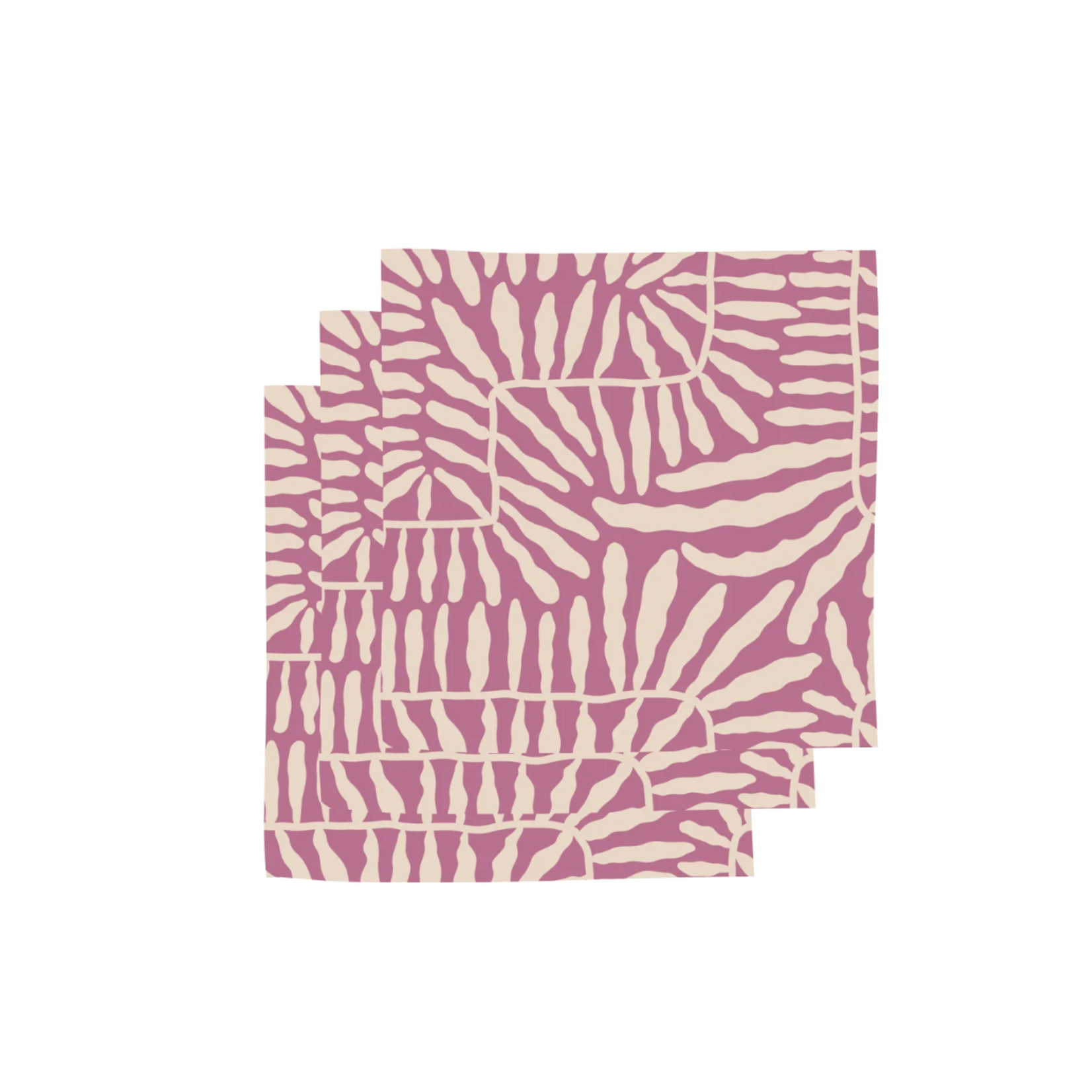 BUBBLE & BLEND BUBBLE & BLEND - Vaatdoek Set - 3 stuks Cosmic Groove