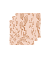 BUBBLE & BLEND BUBBLE & BLEND - Vaatdoek Set - 3 stuks Elegance Leafs