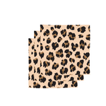 BUBBLE & BLEND BUBBLE & BLEND - Vaatdoek per stuk  Classic Cheetah
