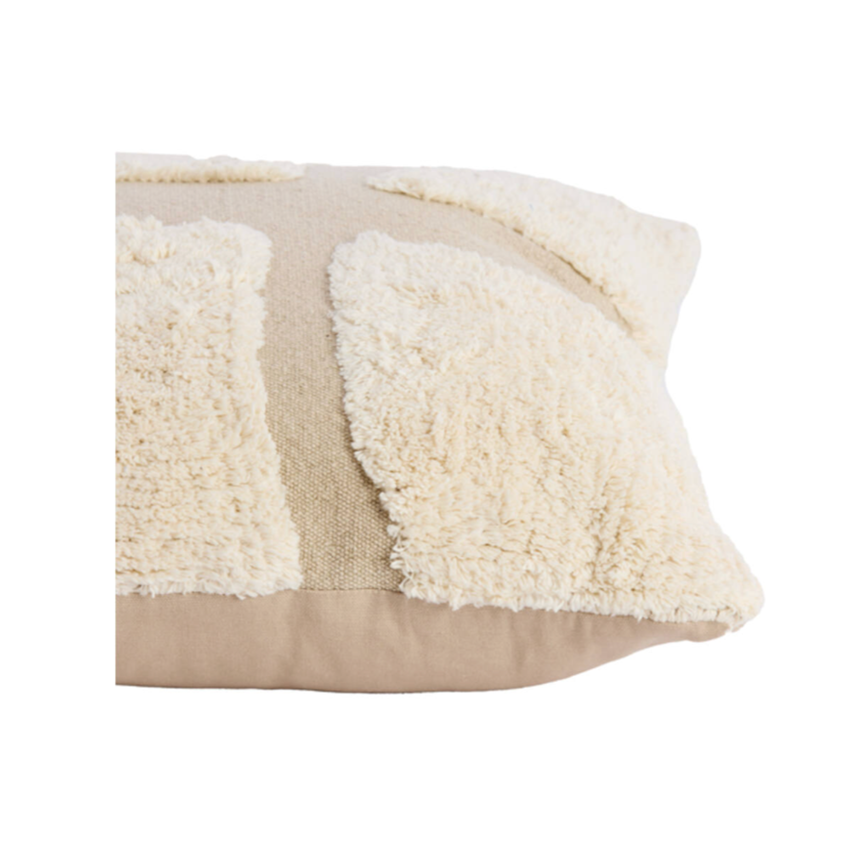 Kussen 45x45 cm creme zand