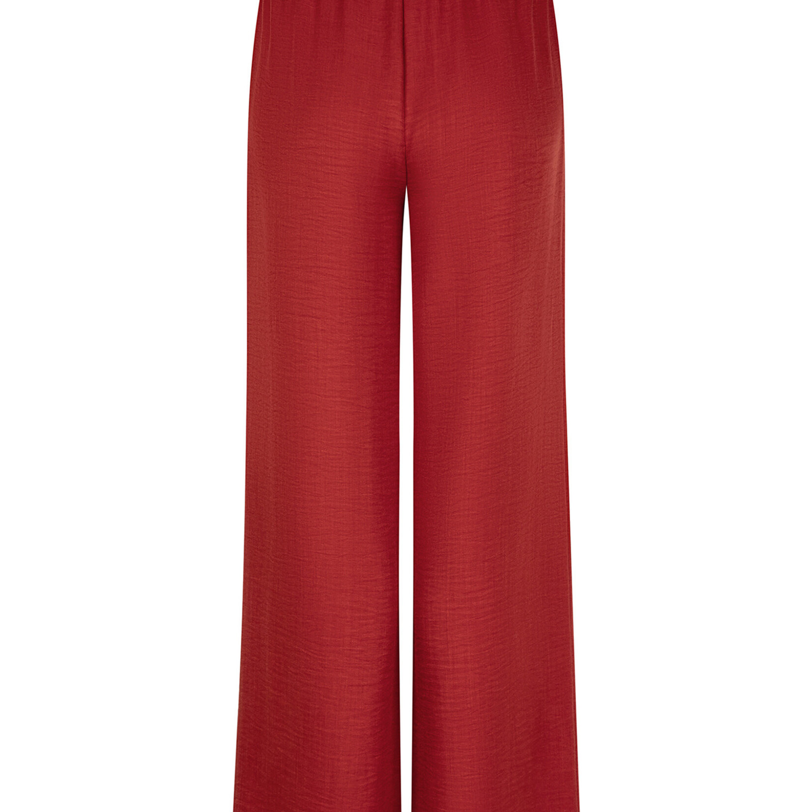 YDENCE YDENCE - Broek Marielle Stone red MAAT XXL