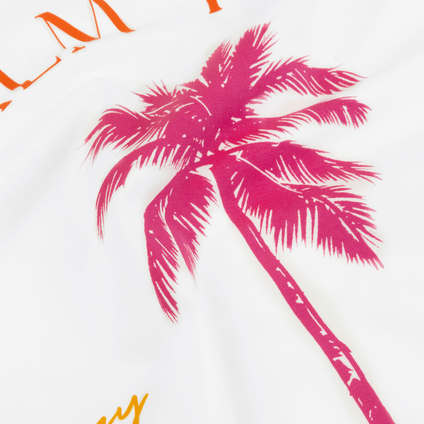 YDENCE YDENCE - T-shirt Palm trees off-white/multi MAAT L