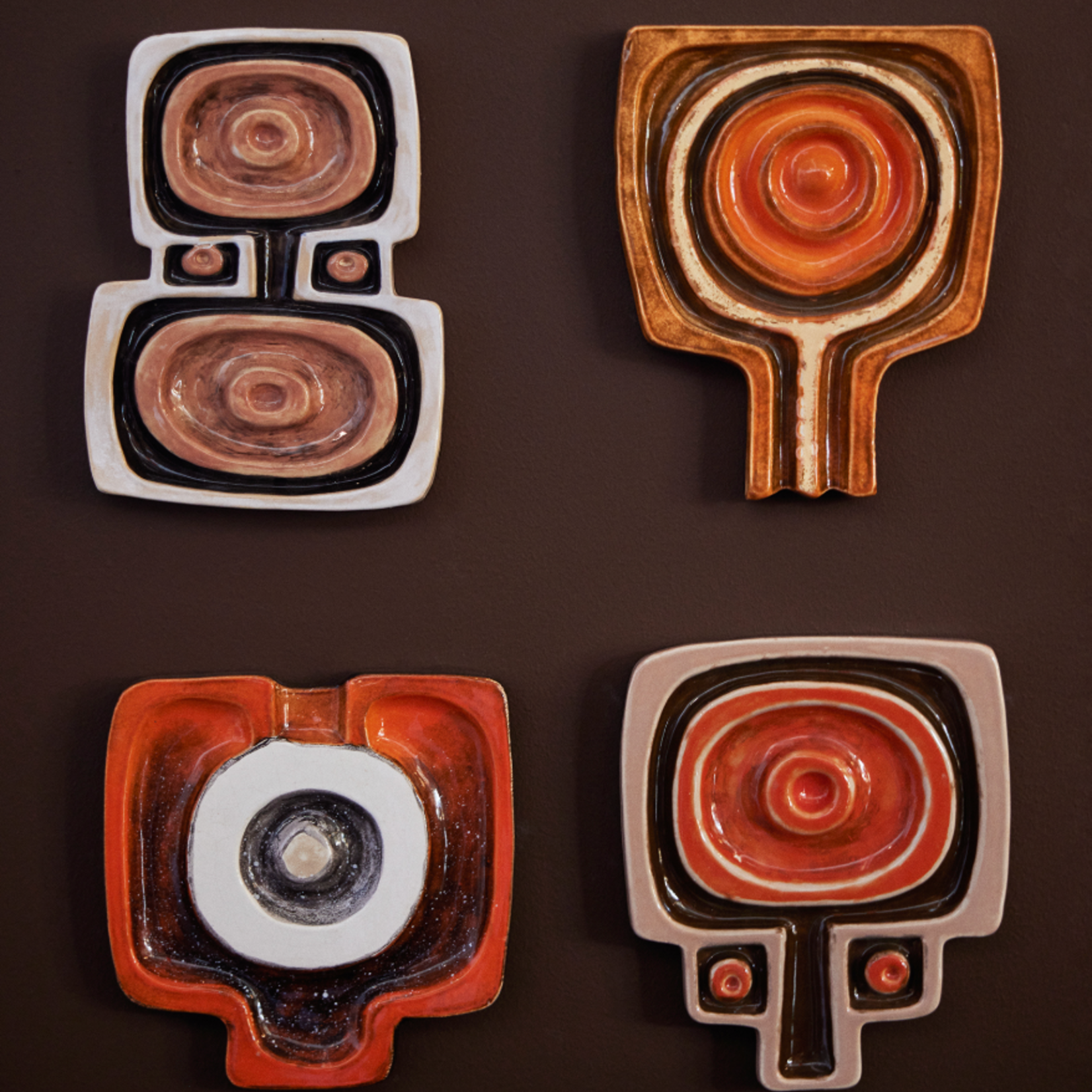 HKLIVING HKLIVING - Wanddecoratie keramisch Bouquet AWD8983