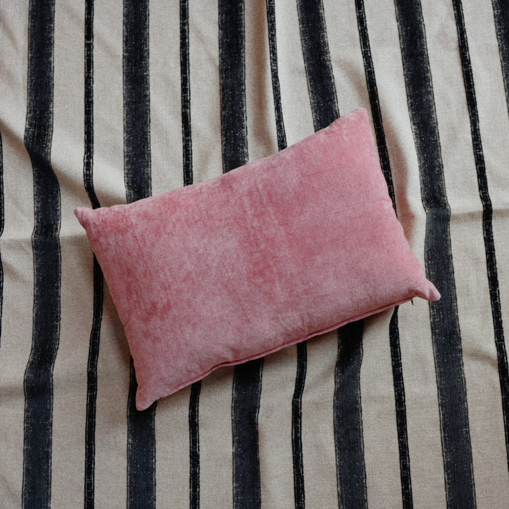 HKLIVING HKLIVING - Kussen fluweel rose 60x40cm TCU0018