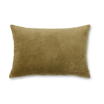 HKLIVING HKLIVING - Velvet cushion army green 60x40cm TCU0020