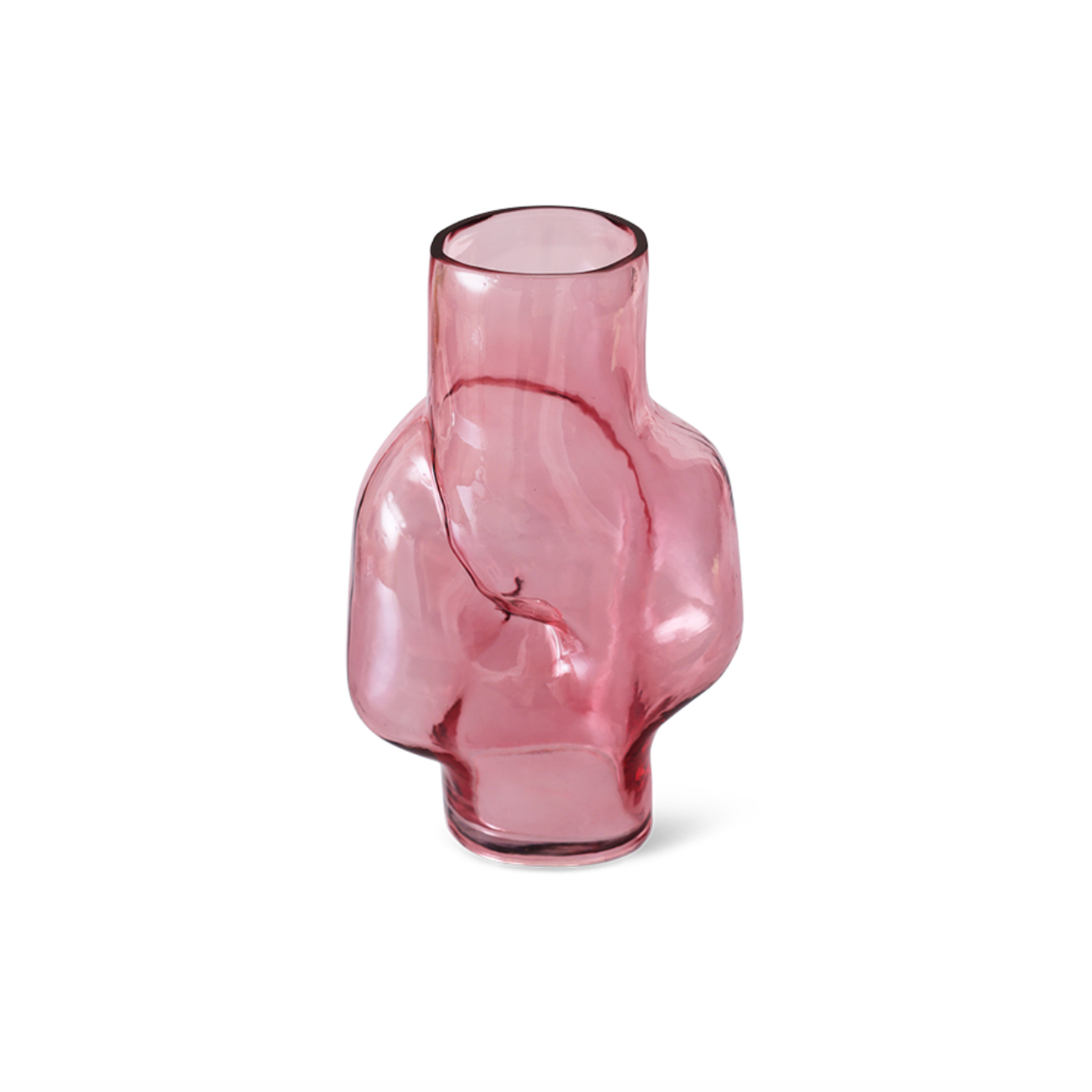 HKLIVING HKLIVING - Vaas Gleam glass high rose AVG0010
