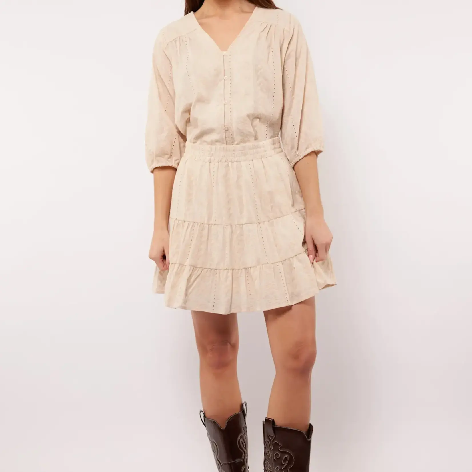 FLURESK FLURESK - Skirt Athene Sand MAAT 36