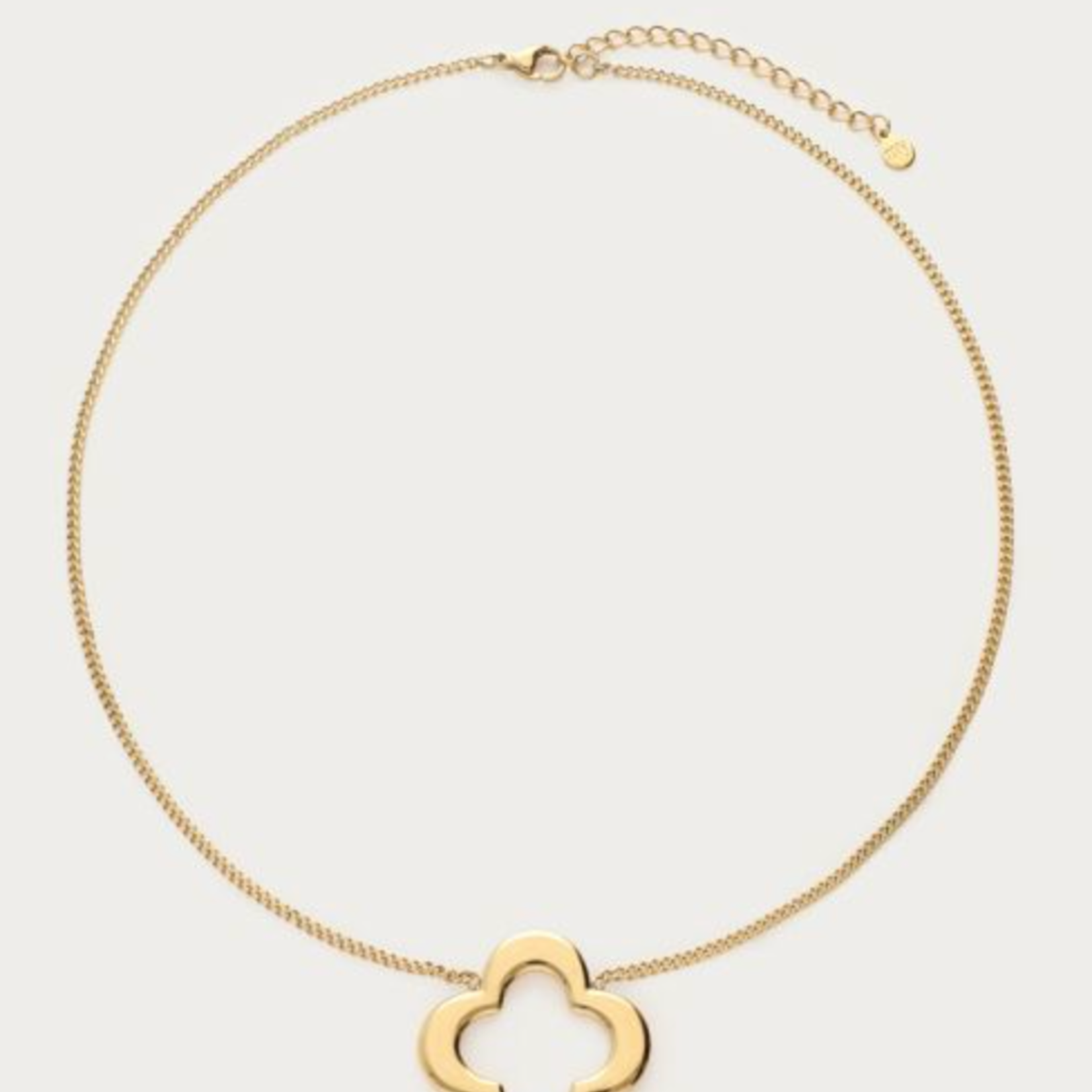 MY JEWELLERY MY JEWELLERY - Ketting met grote klaver goud