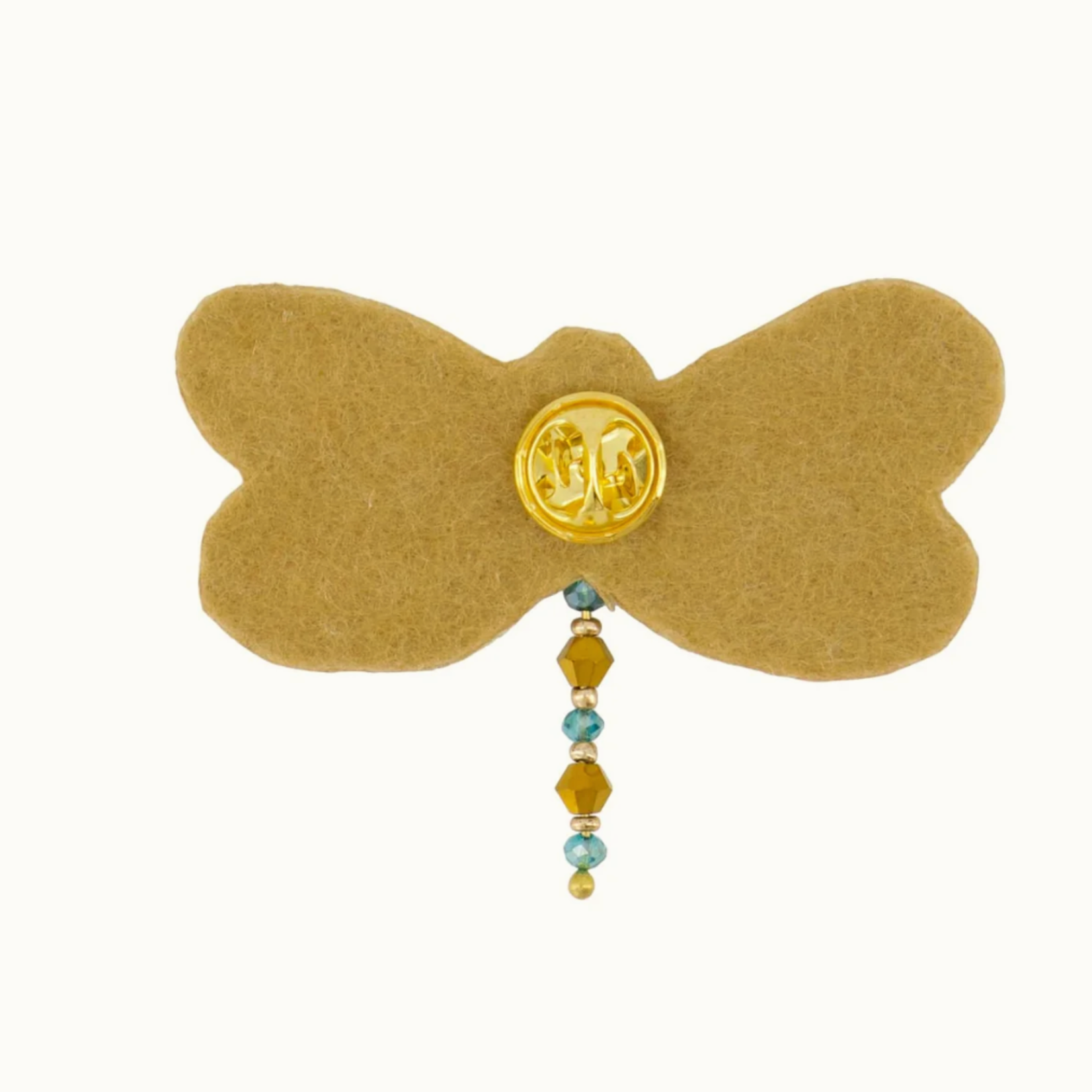 ZUSSS ZUSSS - Broche Libelle off white