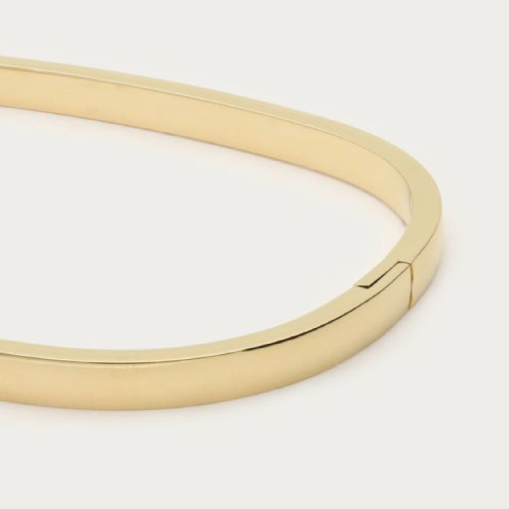 MY JEWELLERY MY JEWELLERY - Bangle rechthoekig smal goud