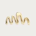MY JEWELLERY MY JEWELLERY - Goudkleurige haarclip met twist klein