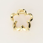 MY JEWELLERY MY JEWELLERY - Goudkleurige bloem haarclip gedraaid