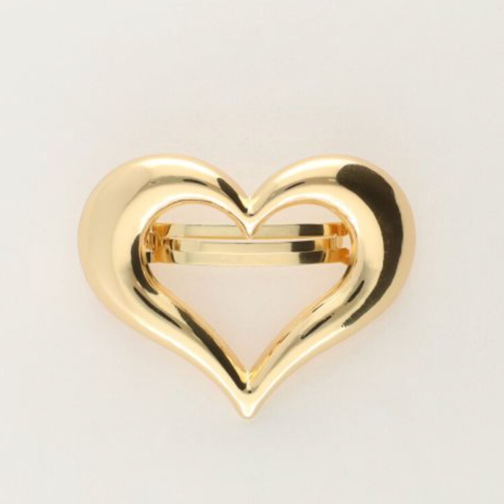 MY JEWELLERY MY JEWELLERY - Goudkleurige haarspeld met open hart