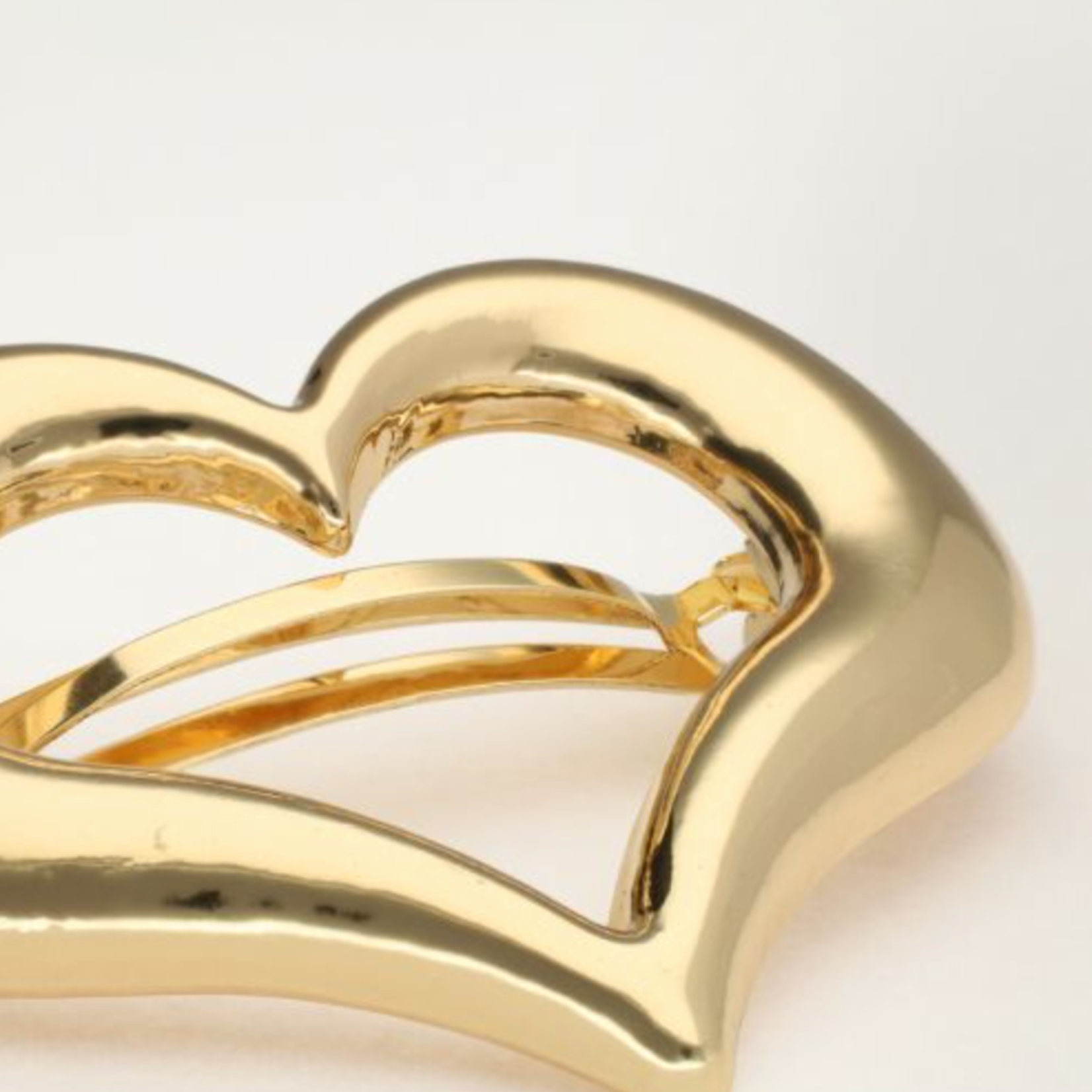 MY JEWELLERY MY JEWELLERY - Goudkleurige haarspeld met open hart