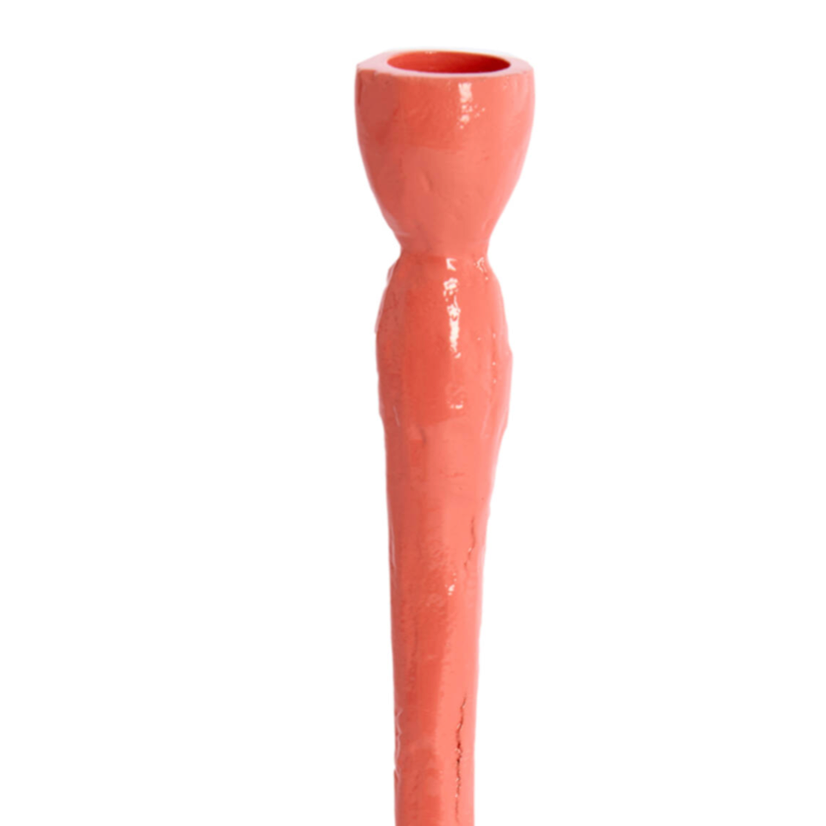 -- Kandelaar Ø10x31 cm OLOS koraal