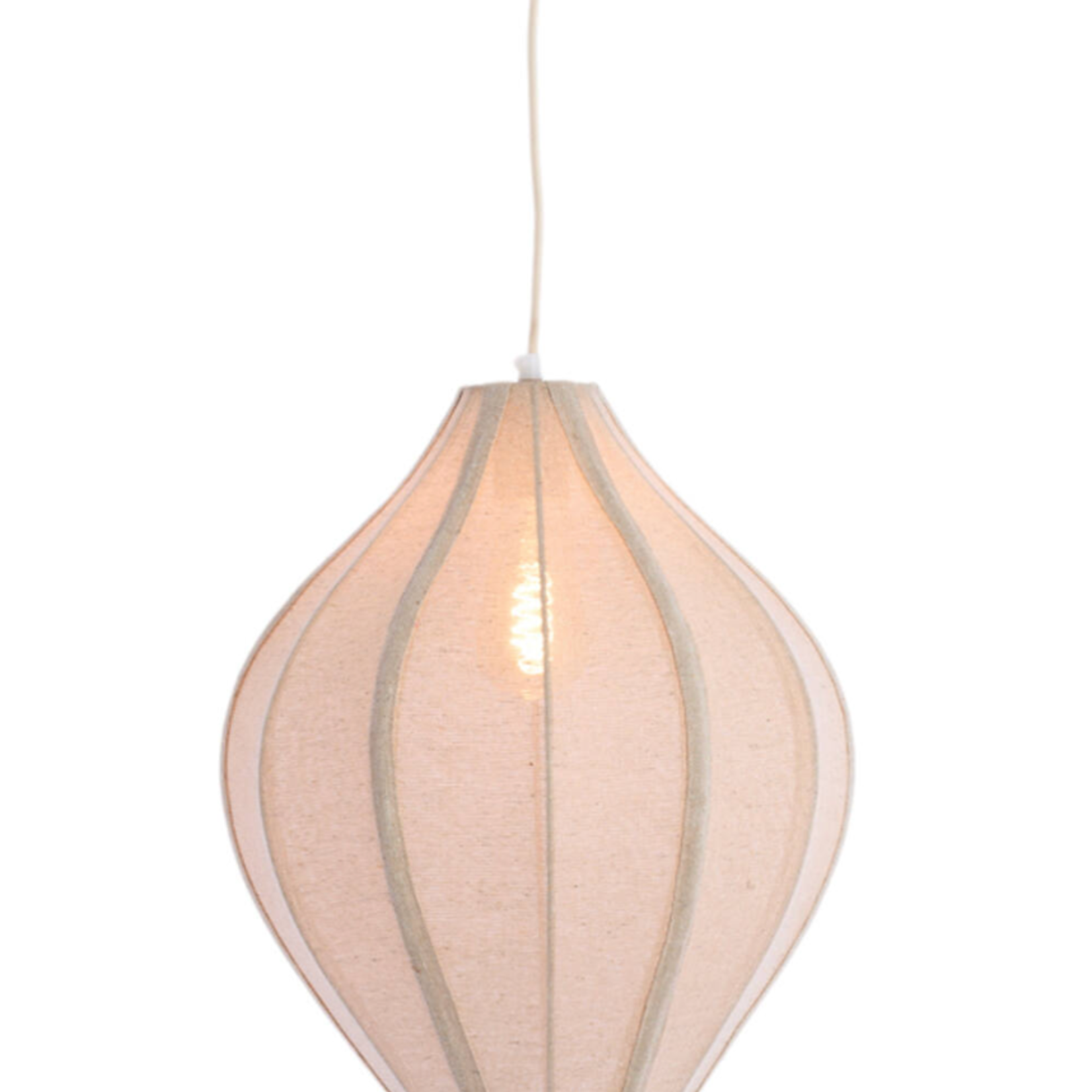 -- Hanglamp Ø36x44 cm Arianne jute naturel