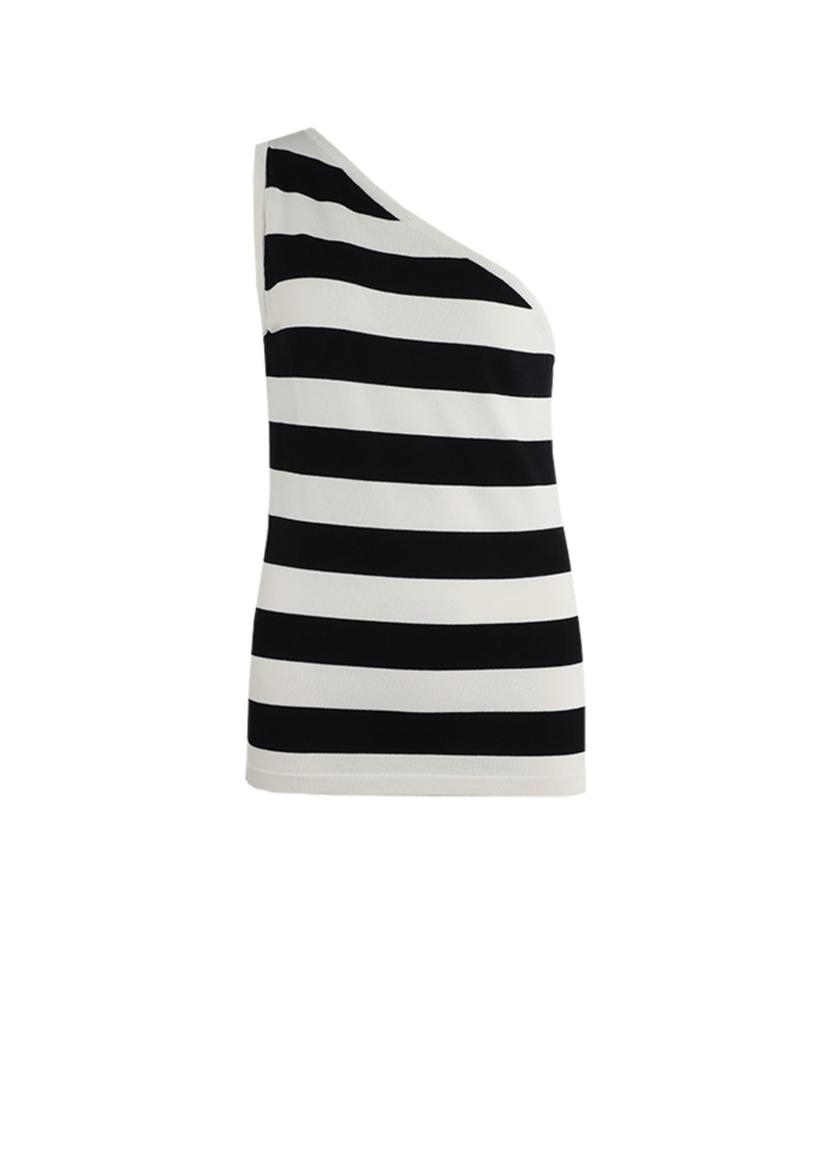 FLURESK FLURESK - Top Fawn zwart/offwhite MAAT 40