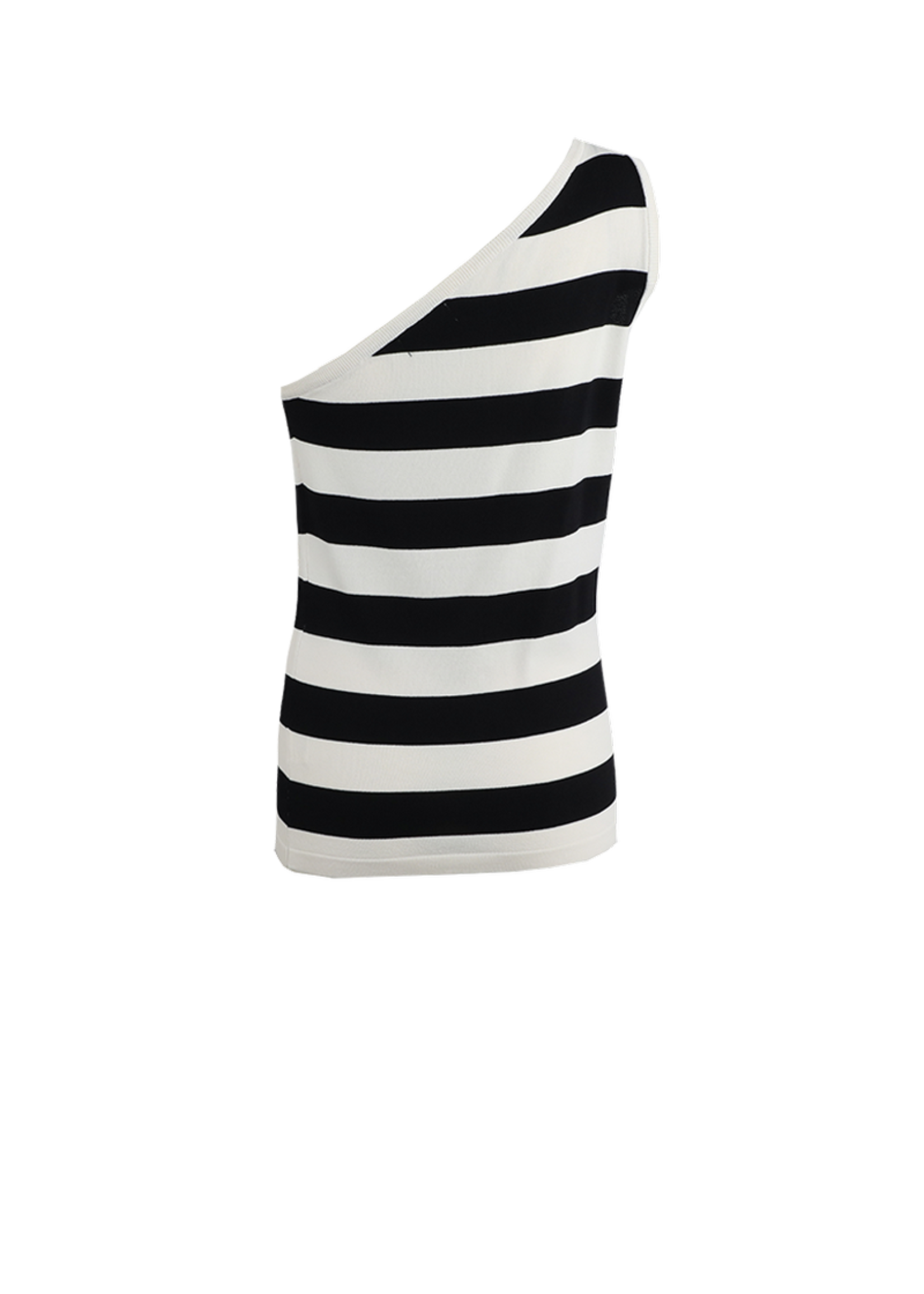 FLURESK FLURESK - Top Fawn zwart/offwhite MAAT 40