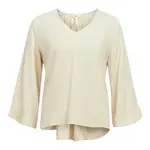 OBJECT OBJECT - Jaya top v-neck sandshell