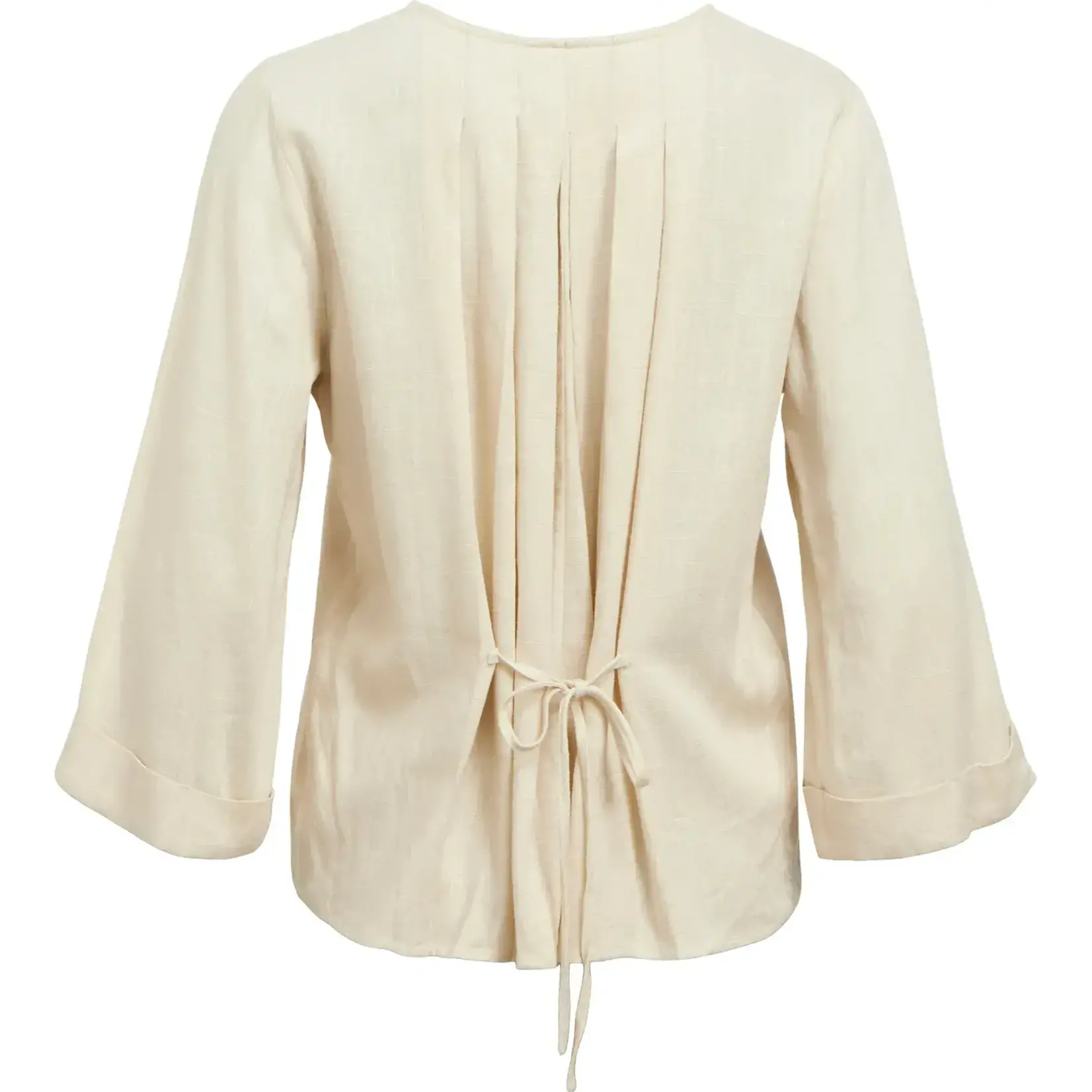 OBJECT OBJECT - Jaya top v-neck sandshell