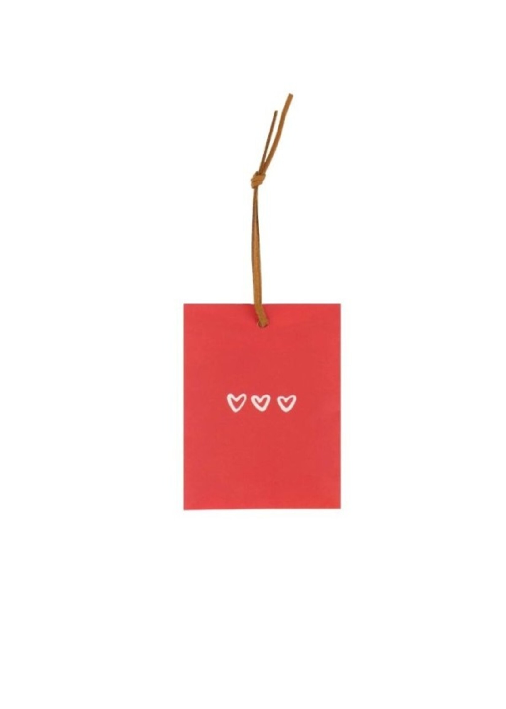 ZUSSS ZUSSS - Mini geurzakje schone was hartjes rood