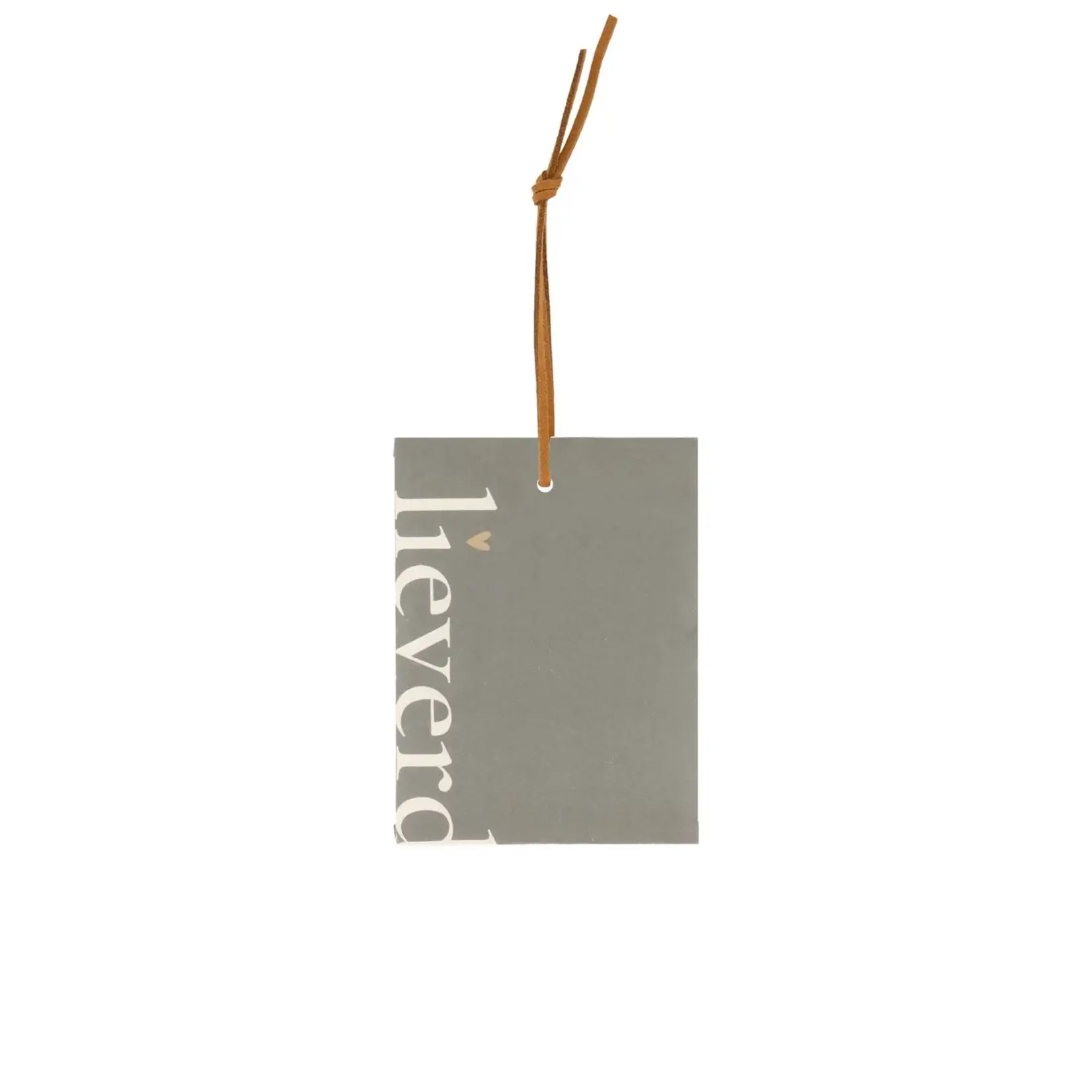ZUSSS ZUSSS - Mini geurzakje lieverd antracietgrijs/zand