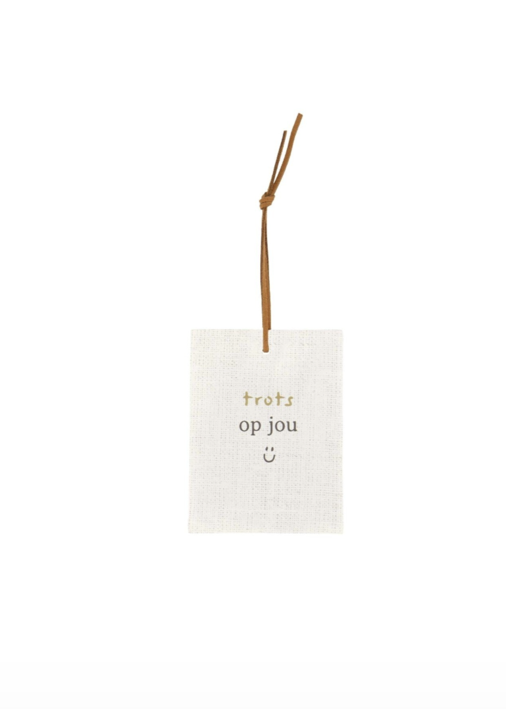 ZUSSS ZUSSS - Mini geurzakje naturel Trots op jou