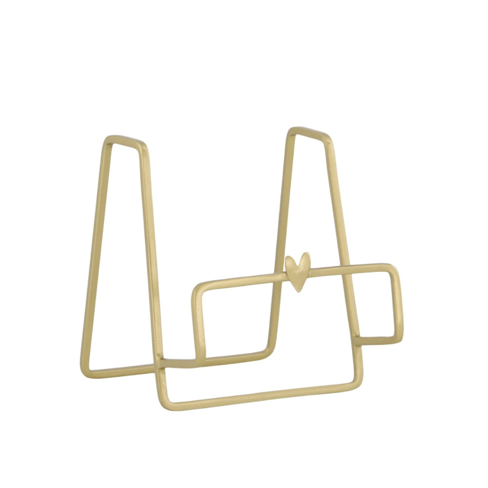 ZUSSS ZUSSS - Metalen standaard hartje goud