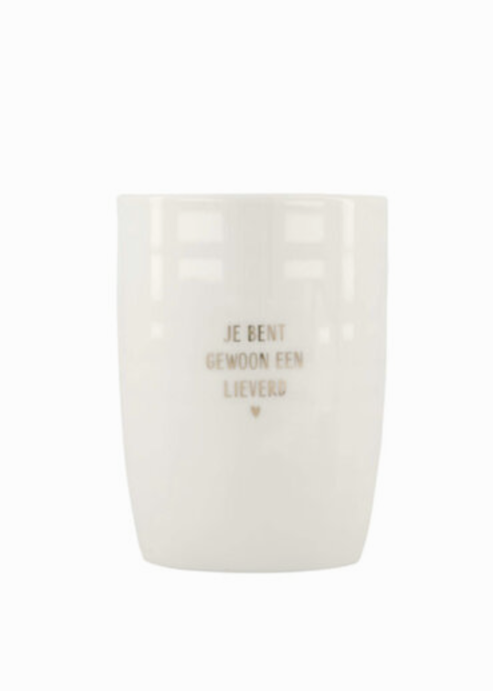 ZUSSS ZUSSS - Koffiemok je bent gewoon een lieverd wit/goud