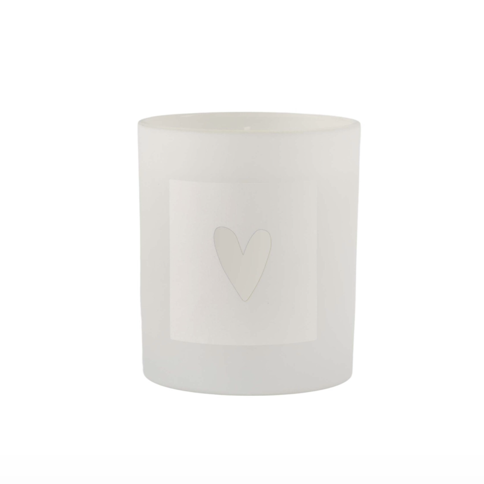 ZUSSS ZUSSS - Geurkaars in glas hartje M zand