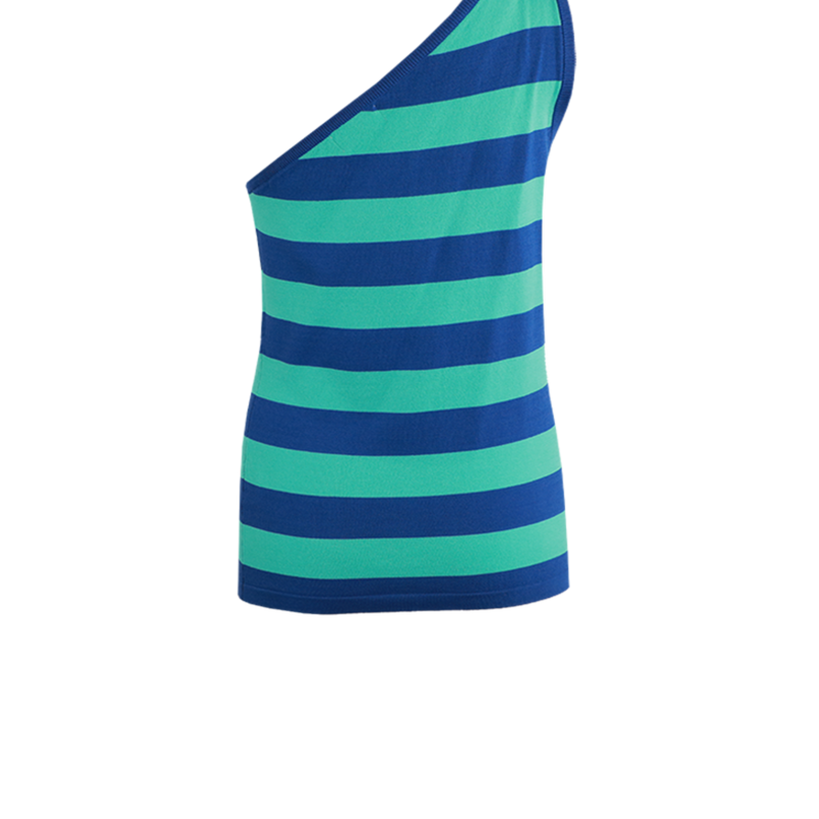 FLURESK FLURESK - Top Fawn poolgreen/korenblauw