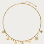 MY JEWELLERY MY JEWELLERY  - Ketting Botanical met candy bloemen goud