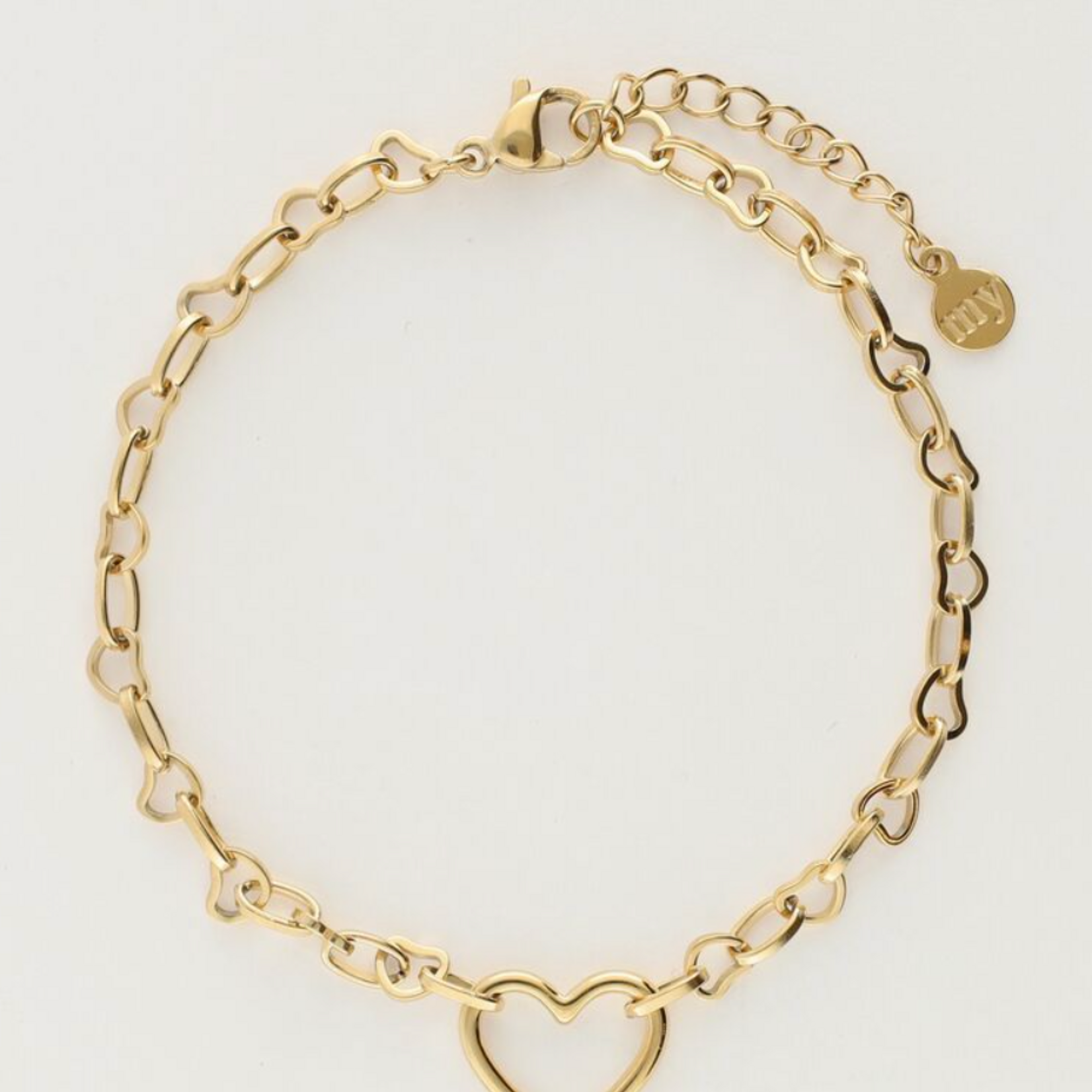 MY JEWELLERY MY JEWELLERY  - Armband met klein open hart