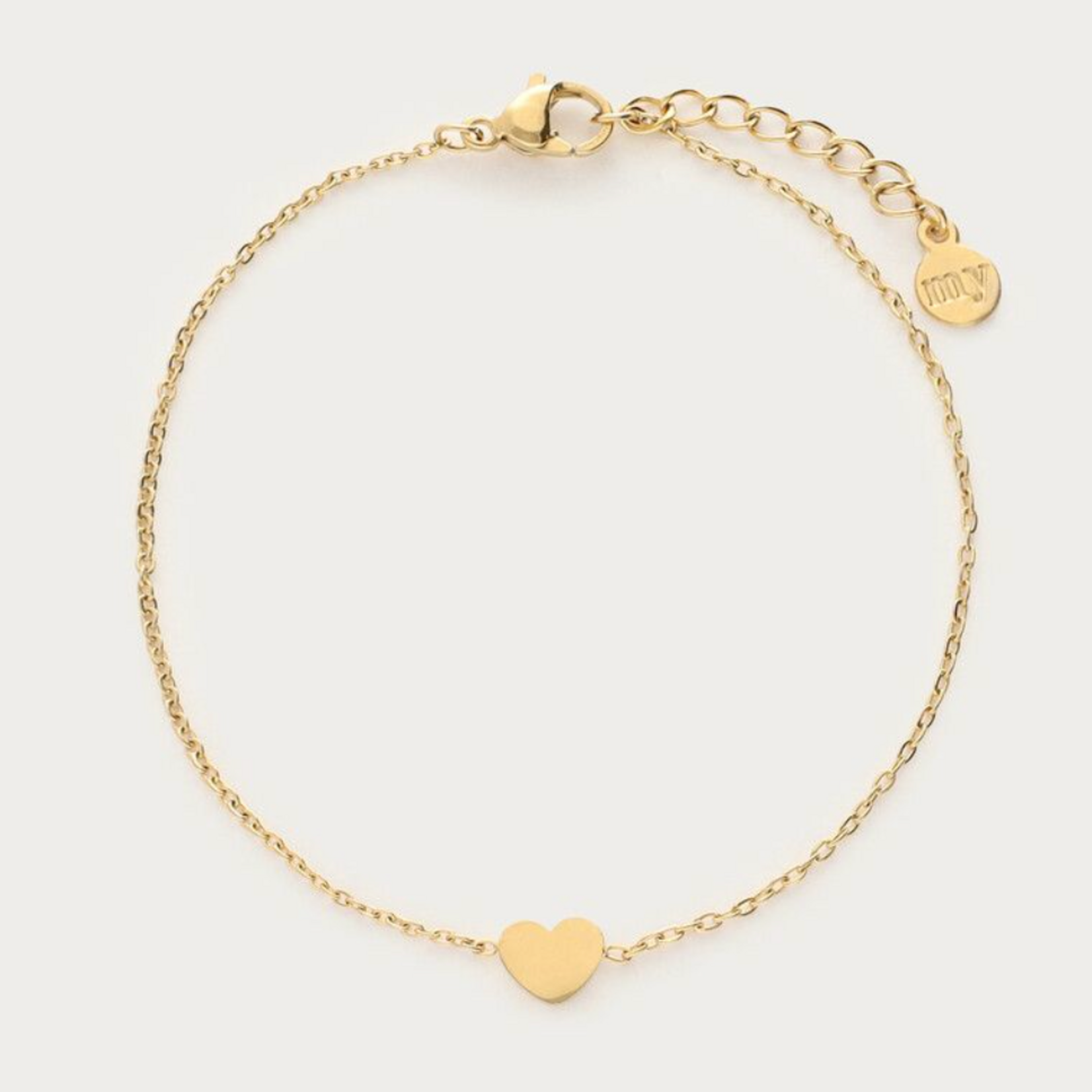 MY JEWELLERY MY JEWELLERY  - Armband  klein hartje goud