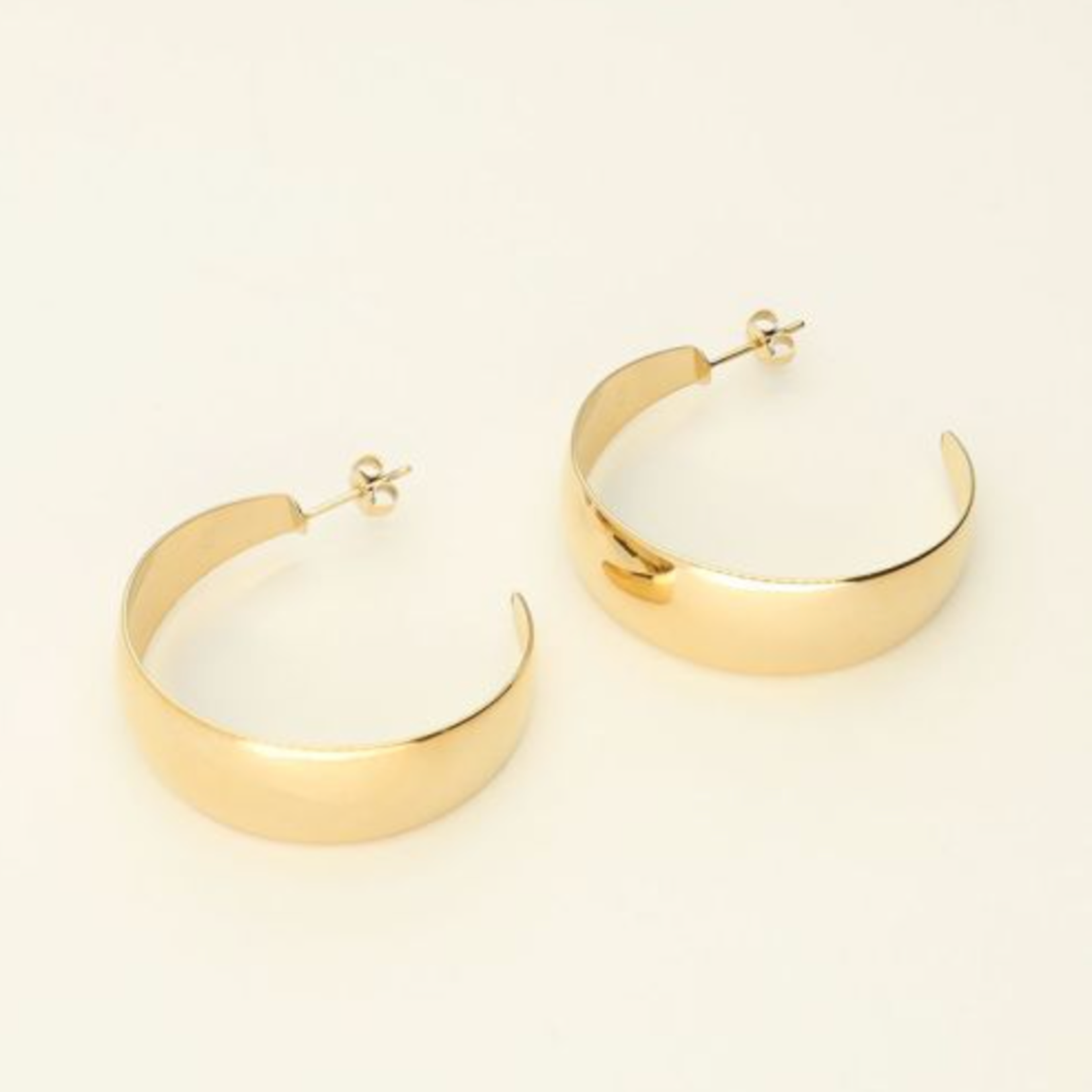 MY JEWELLERY MY JEWELLERY - Grote oorringen 90s look goud