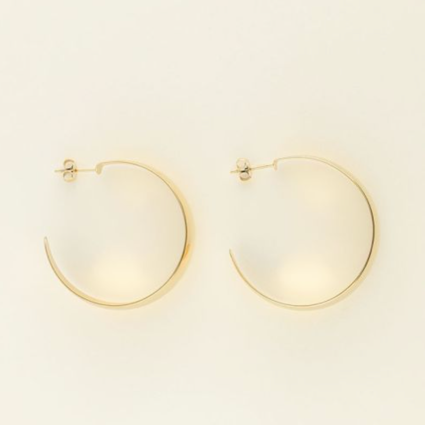 MY JEWELLERY MY JEWELLERY - Grote oorringen 90s look goud